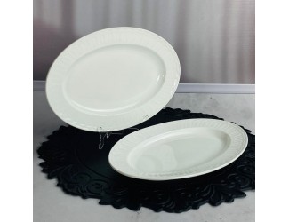 Набор из 2 овальных блюд 25,5х16,5х2см Lenardi Серена 102-168