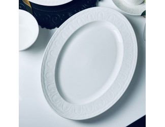 Овальное блюдо 35,5х26,5х3,5см Lenardi Серена 102-175