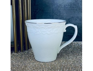 Кружка 350 мл Lenardi Белая роза 109-166