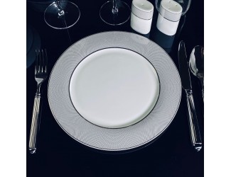 Набор из 6 тарелок 27см Lenardi Серебряная Симфония 145-521