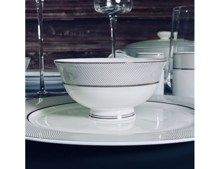 Набор из 2 салатников 11см Lenardi Серебряная Симфония 145-533