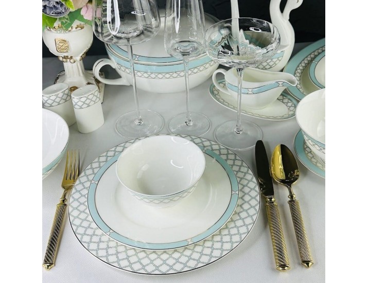 Обеденный сервиз на 12 персон 105 предметов Lenardi Версаль 145-611