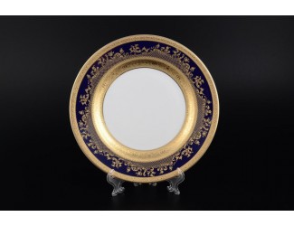 Набор тарелок Falkenporzellan Constanza Cobalt Gold 21 см(6 шт)