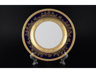 Набор тарелок Falkenporzellan Constanza Cobalt Gold 27 см(6 шт)