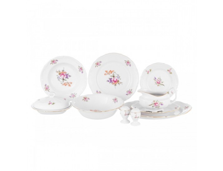 Столовый набор Мейсенский букет Repast (25 предметов на 6 персон) Столовый набор Мейсенский букет Repast (25 предметов на 6 персон)