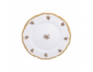 Набор тарелок Queen's Crown Золотая роза 19 см (6шт)
