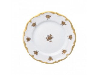 Набор тарелок Queen's Crown Золотая роза 17 см (6шт)