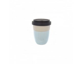 Чашка Coffee to go. Lifestyle Bellevue 200 ml (голубой/серый)