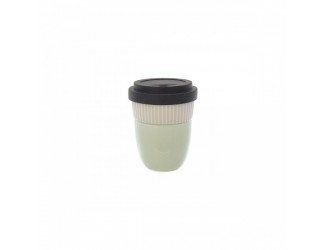 Чашка Coffee to go. Lifestyle Bellevue 200 ml (фисташковый/серый)