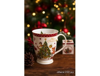 Кружка 350мл Lenardi Новогодний 105-129