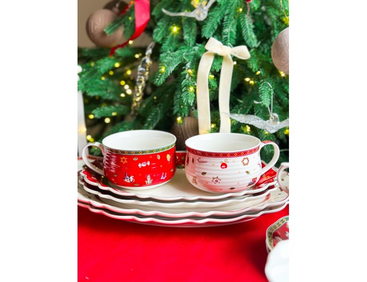 Бульонница 450 мл Lenardi Новогодний 105-599