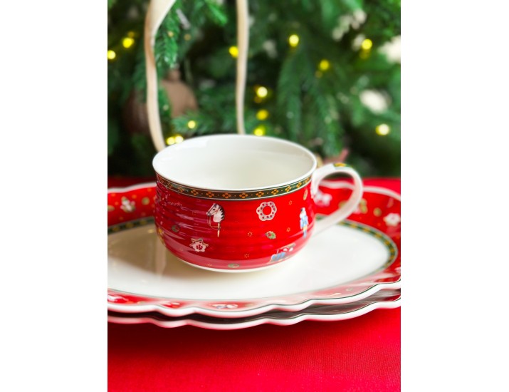 Бульонница 450 мл Lenardi Новогодний 105-599