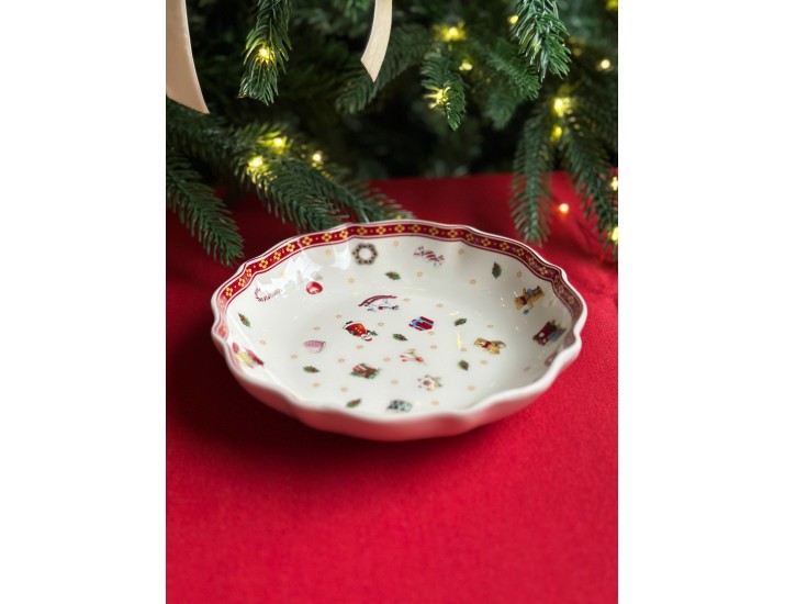 Блюдо 16см Lenardi Новогодний 105-602