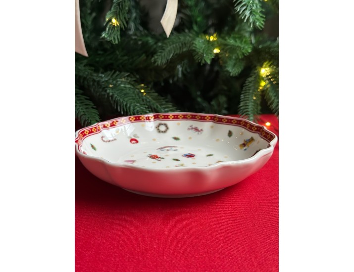 Блюдо 16см Lenardi Новогодний 105-602