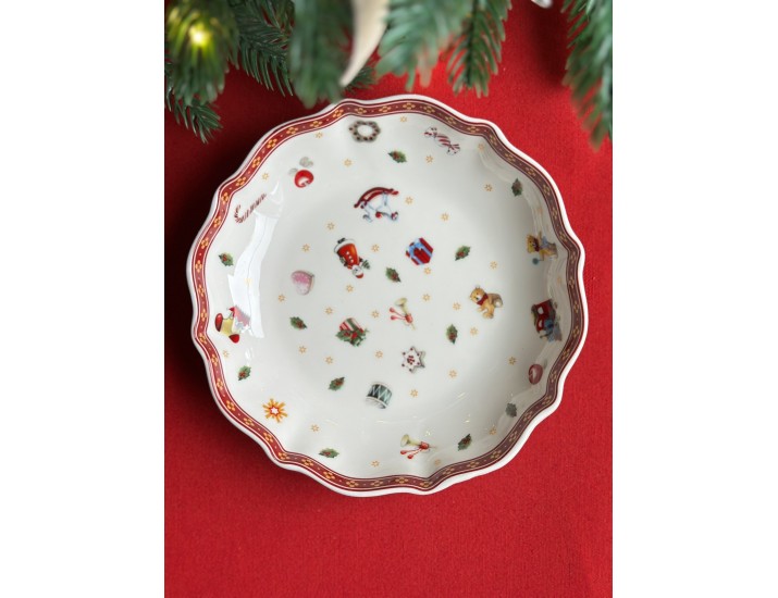 Блюдо 16см Lenardi Новогодний 105-602
