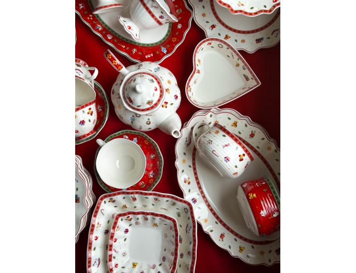 Блюдо 16см Lenardi Новогодний 105-603