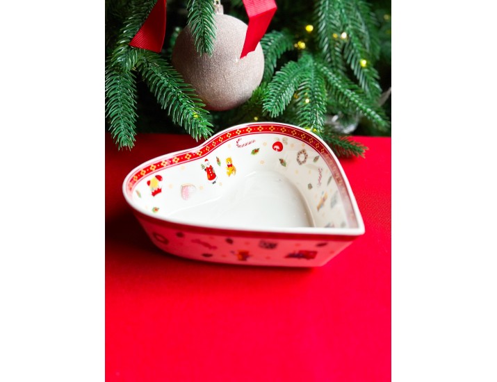 Блюдо 16см Lenardi Новогодний 105-603