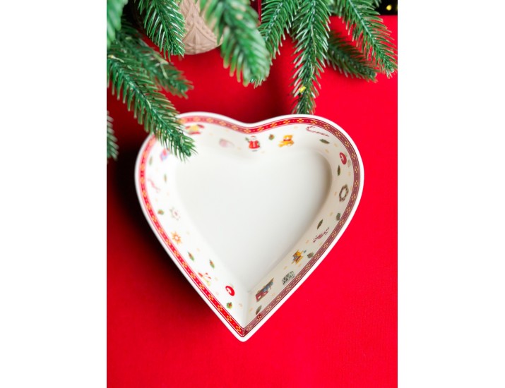 Блюдо 16см Lenardi Новогодний 105-603