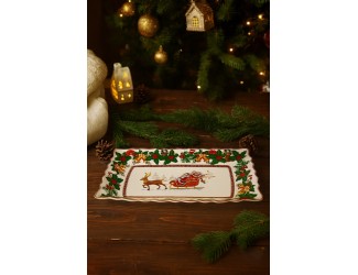 Блюдо 35см Lenardi Новогодний 105-605 Блюдо 35см Lenardi Новогодний 105-605