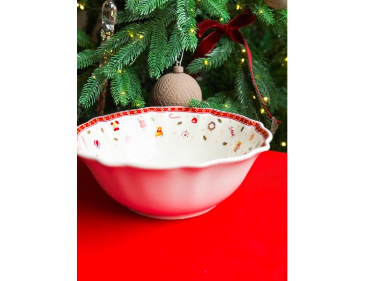 Салатник 22см Lenardi Новогодний 105-612