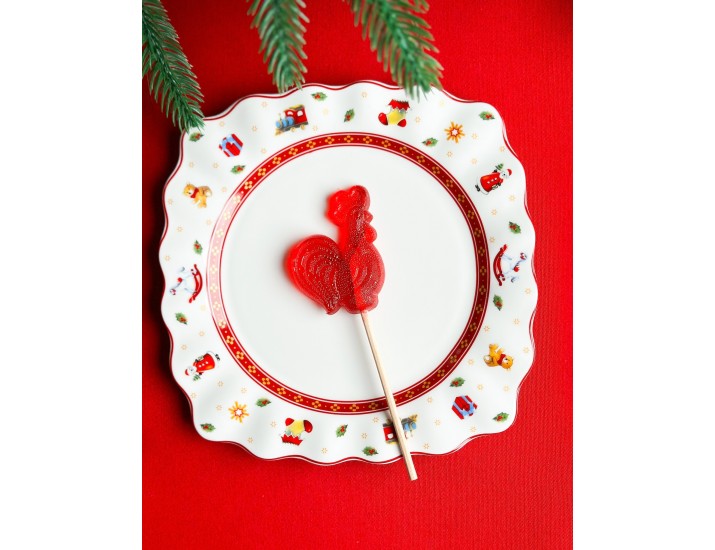 Набор из 6 тарелок 19см Lenardi Новогодний 105-614