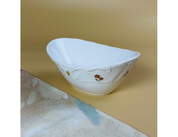 Овальный салатник 16х11,5х6,5см Lenardi Крокус 109-232