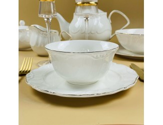  Набор из 6 салатников 13х6,5см Lenardi Крокус золото 109-237