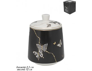 Сахарница Lenardi Butterfly черный 8,5 см 133-104