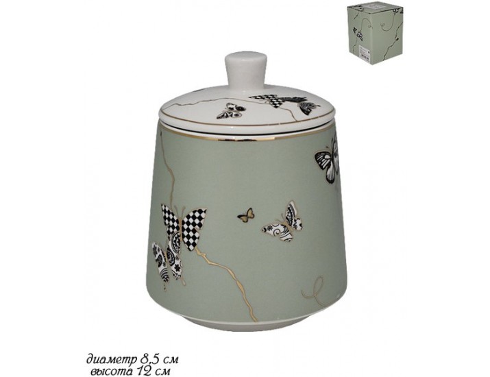 Сахарница Lenardi Butterfly зеленый 133-106