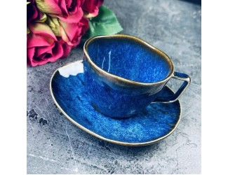 Кофейный набор 12предметов 110мл Lenardi AQUAMARINE 133-291