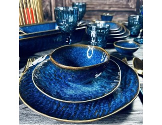 Набор из 6 салатников 12х6,5см Lenardi AQUAMARINE 133-308