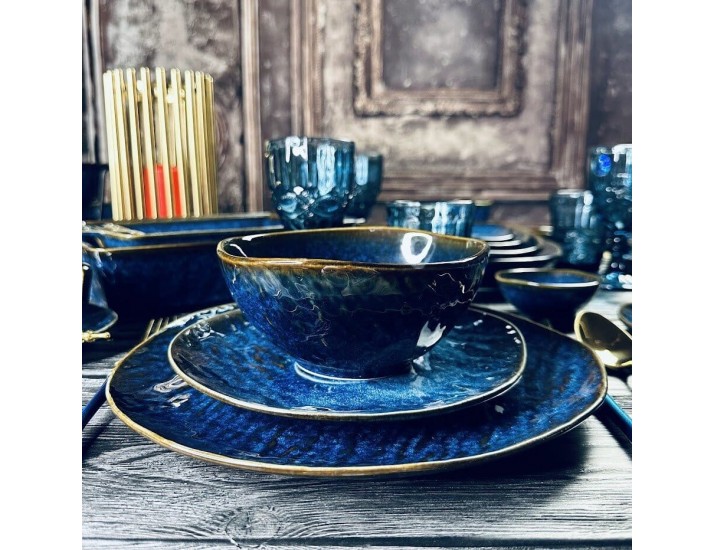 Набор из 6 салатников 15х7см Lenardi AQUAMARINE 133-309