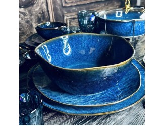 Салатник 25*10см Lenardi AQUAMARINE 133-310