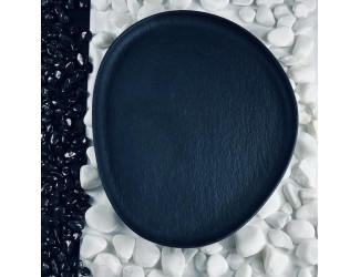 Тарелка 34х28х2см Эфиопия 135-065 черная