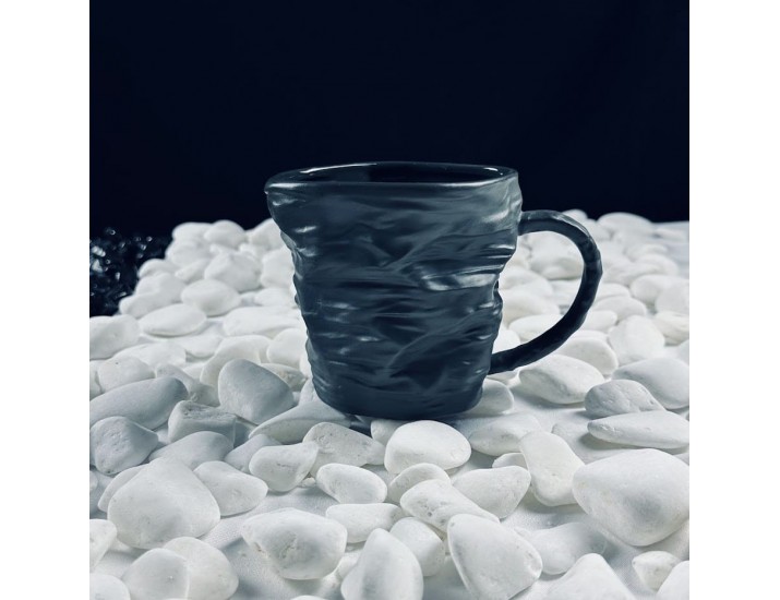 Кружка 350 мл Lenardi Эфиопия 135-075 черная