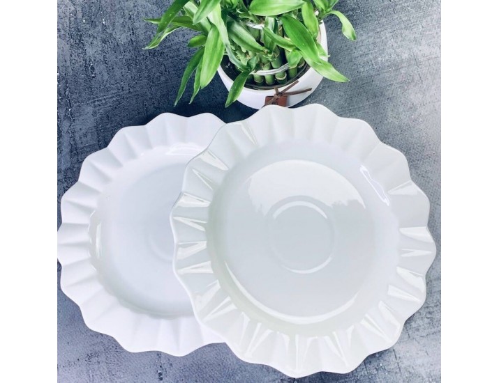 Набор из 6 тарелок 19,5см Lenardi Bamboo 140-018