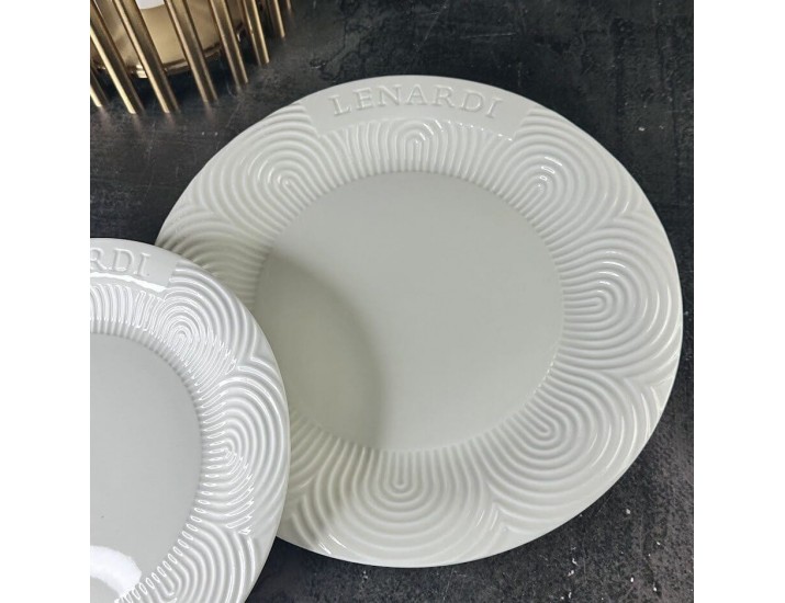 Набор из 6 тарелок 21,5см Lenardi Bamboo 140-079