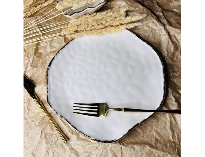 Набор из 6 тарелок 25х2,5см Lenardi Офелия 142-003