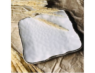 Квадратное блюдо 24х4см Lenardi Офелия 142-009