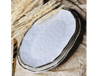 Овальное блюдо 27х19х3,5см Lenardi Офелия 142-010