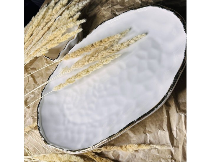 Овальное блюдо 34х24х4,5см Lenardi Офелия 142-012