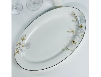 Овальное блюдо 23см Lenardi Лилиан 145-689