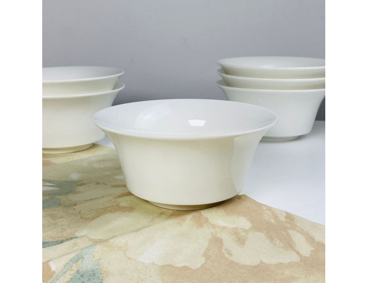 Набор из 6 салатников 16,5см Lenardi Bianco 164-025