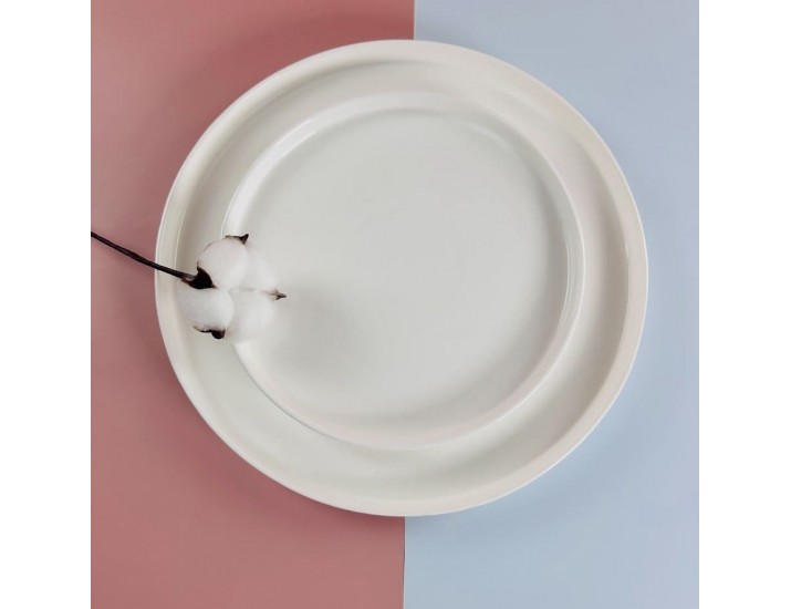 Тарелка 20,5см Lenardi Bianco 181-216