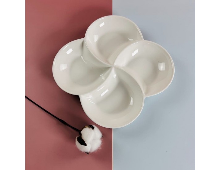 Менажница 22,5см Lenardi Bianco 181-225