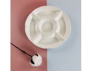 Менажница 21см Lenardi Bianco 181-226