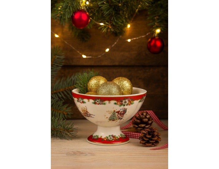 Креманка 12см Lenardi Новогодний 205-297