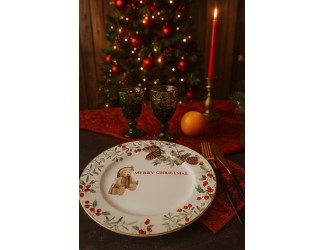 Набор тарелок 6шт 20см Lenardi Новогодний 205-351 Набор тарелок 6шт 20см Lenardi Новогодний 205-351