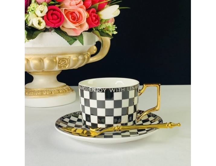 Чайный набор 12предметов 230 мл Lenardi ENJOY 205-413