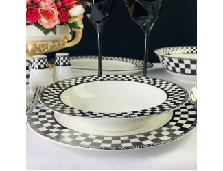 Набор из 6 глубоких тарелок 22см Lenardi ENJOY 205-418